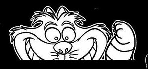 Cheshire Cat Vinyl Decal Sticker