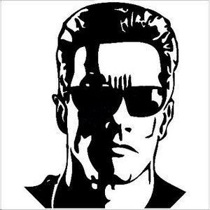 Arnold Schwarzenegger Terminator Movie Decal