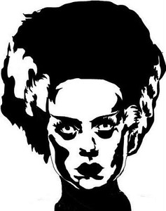 Frankenstein BRIDE Vinyl Decal Sticker