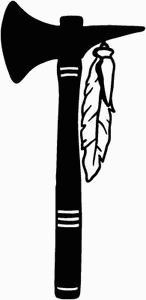 Tomahawk Vinyl Car Decal