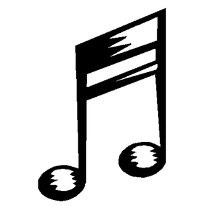 Music Note Decal 989