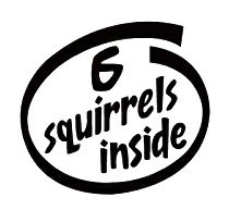 6 Squirrels Inside