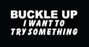 BUCKLE UP REBEL DECAL