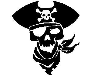 Skull Decal Sticker 3952