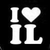 Illinois Love Decal