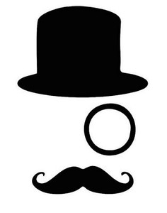 FAce with HAt and Moustache 2