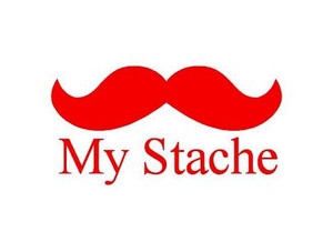 My Stache Funny Decal