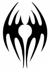 Tribal Design Vinyl Sticker 3