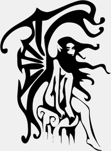 Tribal Fairy Sticker 2266