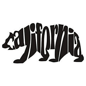 CALIFORNIA BEAR DIE CUT DECAL