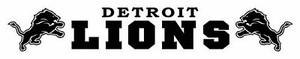 NFL28 Detroit Lions Sport Sunstrips