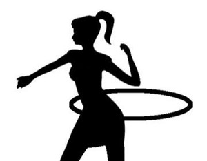 Hula Hoop Dance Decals 1