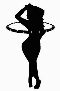 Hula Hoop Dance Decals 4
