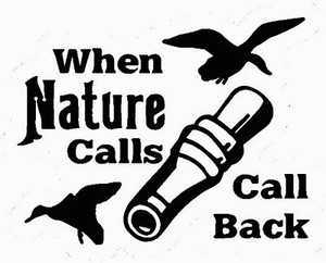 Duck Hunting Hunting Decal