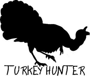 Hunting Duck Diecut TURKEY Decal 5