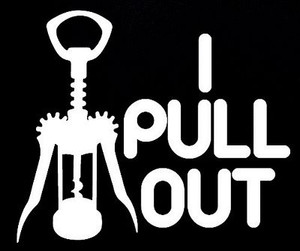 i pull out car decal
