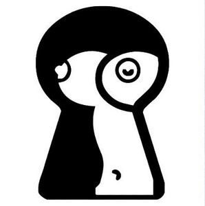 Keyhole Sexy Decal Sticker