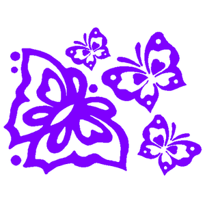 Butterflies Sticker 010