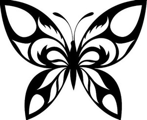 butterfly clipart butterfly decal 2