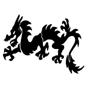 Dragon decal 040e