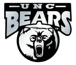 NCAA Northern Colorado Bears Silver Auto Emblem