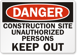 Construction Safety Sign 10