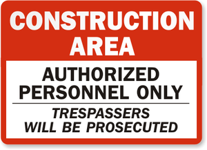 Construction Safety Sign 21