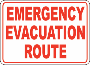 Emergency Sign 06