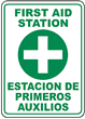 First Aid Safety Sign 09