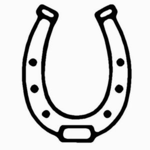Horse Shoe vinyl decal 02i