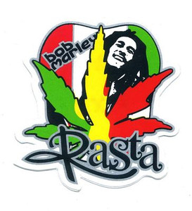Bob Marley Sticker Reggae Rasta Decal 10