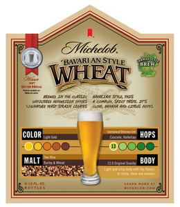 Michelob Bavarian Style Wheat End Panel Decal