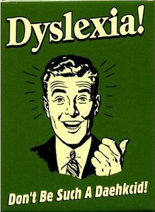 Dyslexia Dick Head Vinyl Decal Sticker