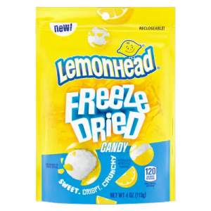Lemonhead Freeze Dried Candy Sticker