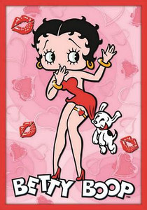 Betty Boop Cartoon Sticker 2599