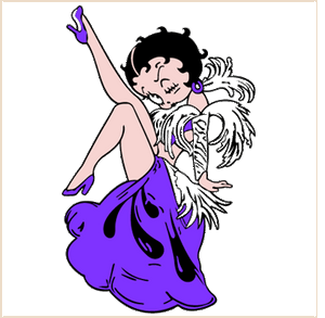 Betty Boop Decal4 3268