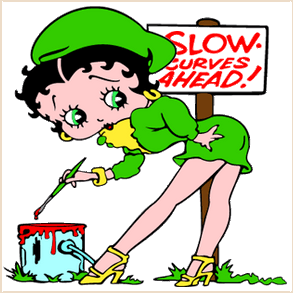 Betty Boop Decal6 3270