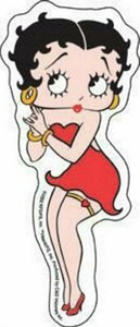 Betty Boop Decals Color 2