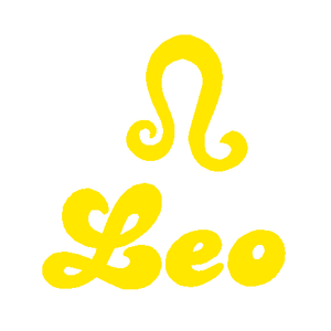 Leo zodiac decal 168A