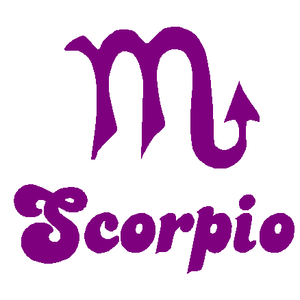 Scorpio zodiac decal 171A