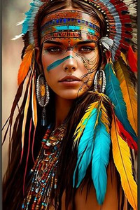 INDIAN AI ART STICKER 10