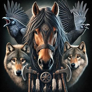 INDIAN AI ART STICKER 18