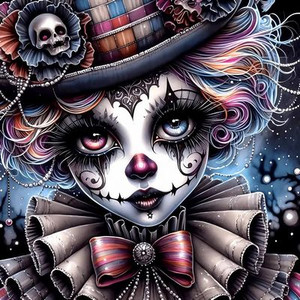 SKULL AI ART STICKER 10