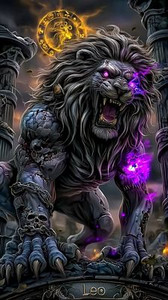 LION WILD ANIMAL AI ART STICKER 13