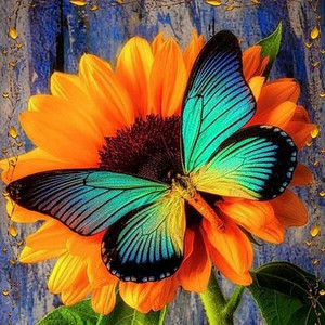 BUTTERFLY LGBTQ AI ART STICKER 3