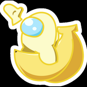 AMONG US Cartoon Sticker 006