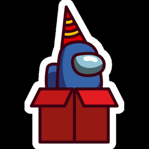 AMONG US Cartoon Sticker 031