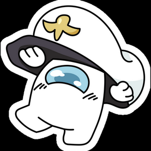 AMONG US Cartoon Sticker 111