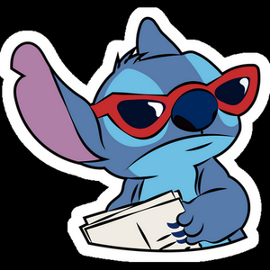 LILO & STITCH Cartoon Sticker 16