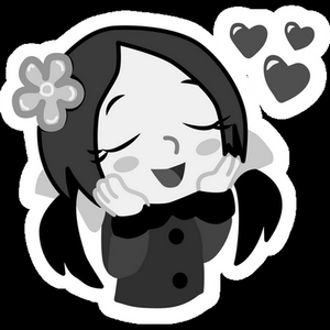 girl in love girl sticker